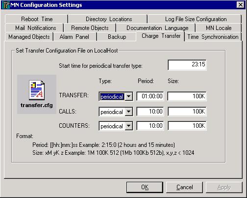 MN Configuration Settings